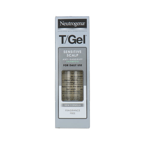 Neutrogena T/Gel Sensitive Scalp Fragrance Free Shampoo - 125 ml (anti-roos)