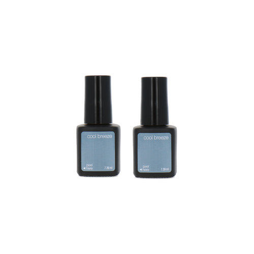 Sensationail Gel Color Nagellak - Cool Breeze 2 x 7.39 ml (zonder doosje)