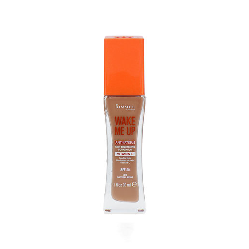 Rimmel Wake Me Up Anti-Fatigue Foundation - 400 Natural Beige (SPF 20)