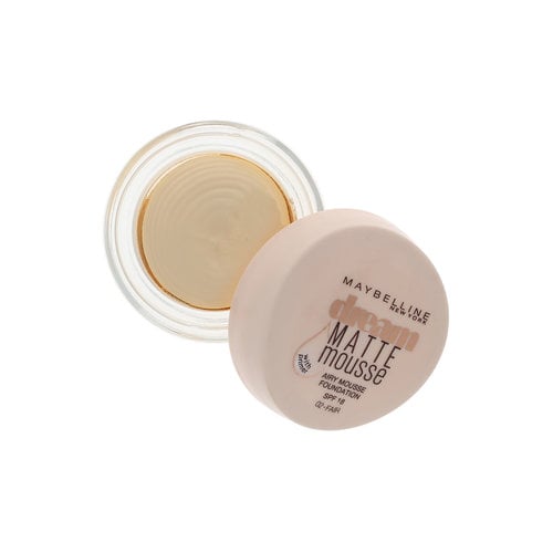 Maybelline Dream Matte Mousse Foundation + Primer - 02 Fair