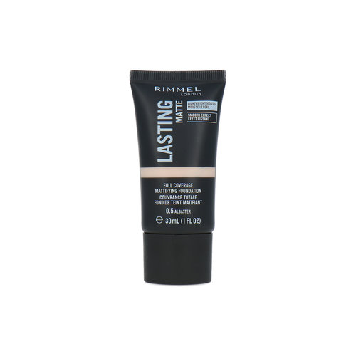 Rimmel Lasting Matte Foundation - 0.5 Albaster