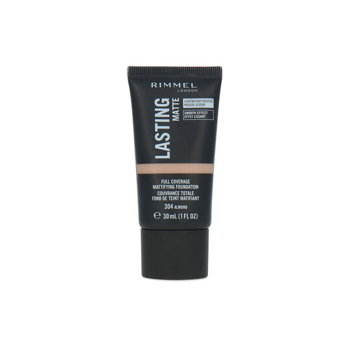 Rimmel Lasting Matte Foundation - 304 Almond