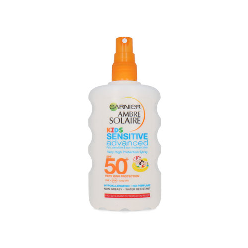 Garnier Ambre Solaire Kids Sensitive Advanced Zonnebrand Spray - 200 ml (SPF 50+)