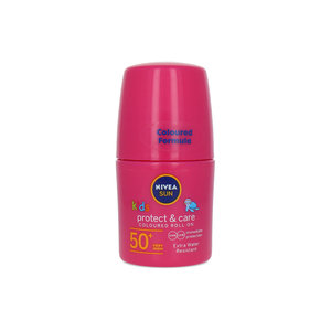 Sun Protect & Care Coloured Roll On Pink Zonnebrandcrème - 50 ml (SPF 50+)