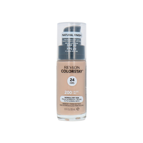 Revlon Colorstay Foundation With Pump - 200 Nude (Dry Skin)