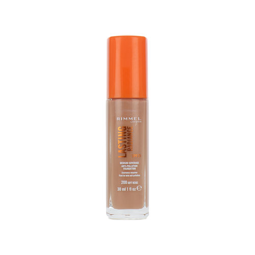 Rimmel Lasting Radiance Foundation - 200 Soft Beige Rimmel Lasting Radiance Foundation - 200 Soft Beige