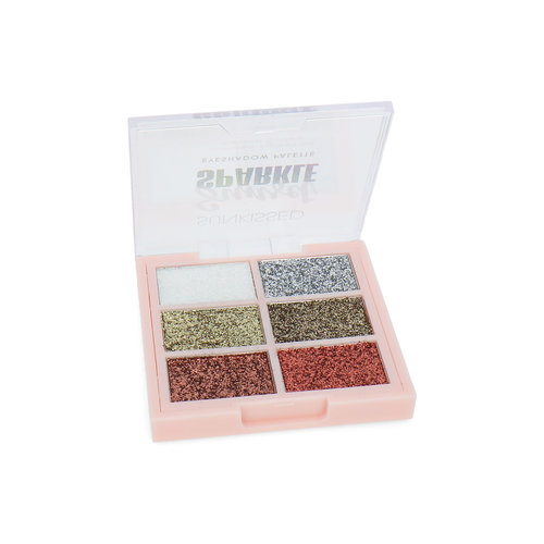 Sunkissed Intensely Pigmented Pressed Glitters Oogschaduw Palette - Sunset Sparkle