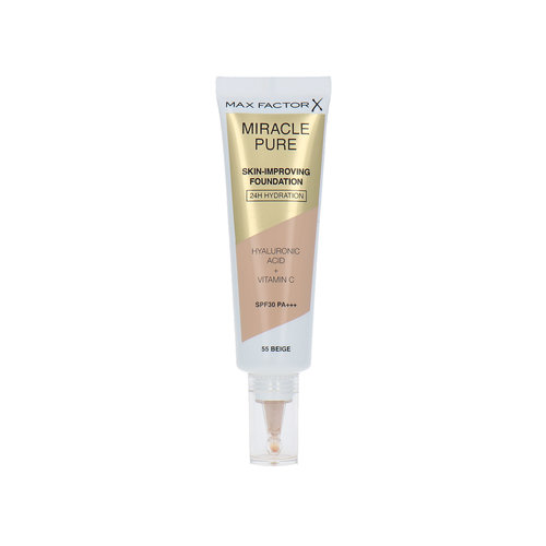 Max Factor Miracle Pure Skin-Improving Foundation - 55 Beige