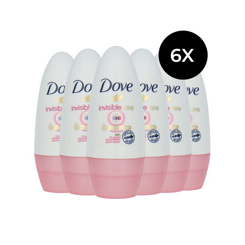 Dove Invisible Care Deodorant - Floral Touch (6 stuks)