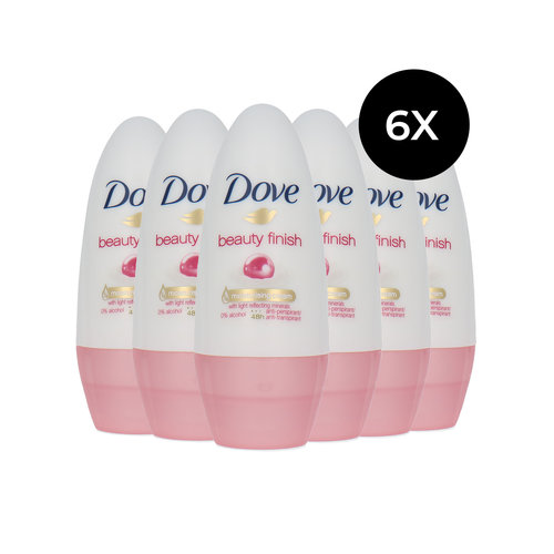 Dove Beauty Finish Deodorant (6 stuks)