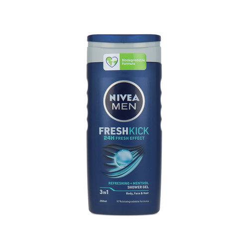 Nivea Men Fresh Kick Shower Gel - 250 ml Nivea Men Fresh Kick Shower Gel - 250 ml