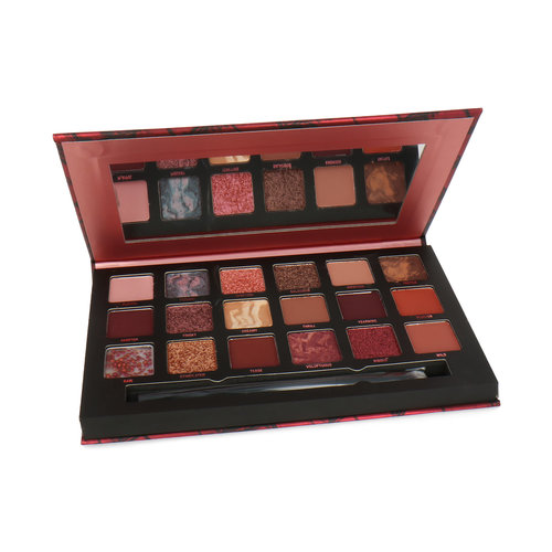 W7 Tempting Multi-Textured Pressed Pigment Oogschaduw Palette - Racy