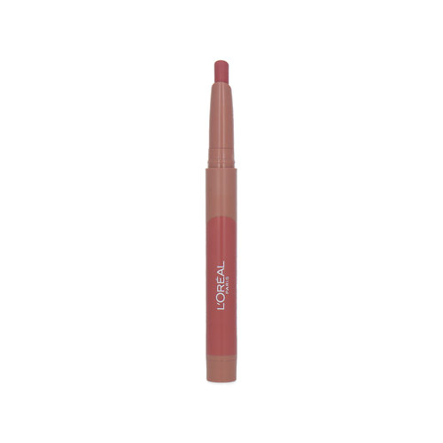 L'Oréal Matte Lip Crayon Lipstick - 102 Caramel Blonde