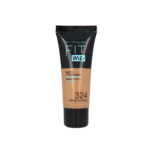 Maybelline Fit Me Matte + Poreless Foundation - 324 Warm Natural