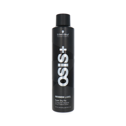 Schwarzkopf OSIS + Session Label Super Dry Fix Hairspray Strong Hold - 300 ml