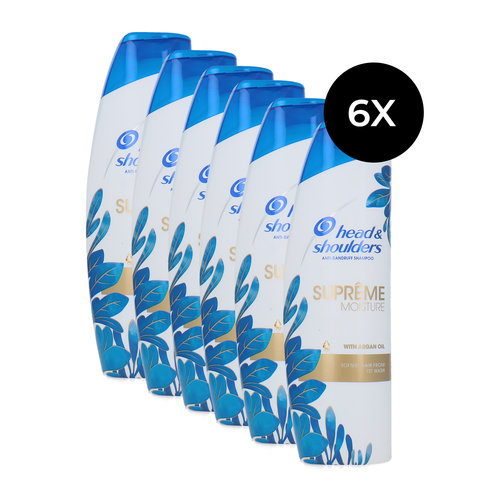 Head & Shoulders Suprême Moisture Shampoo - 6 x 225 ml