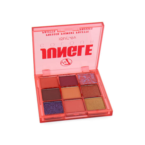 W7 Jungle Colour Pressed Pigment Oogschaduw Palette - Toucan