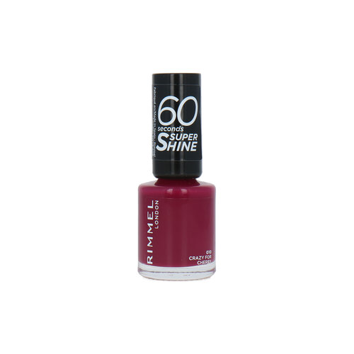 Rimmel 60 Seconds Super Shine Nagellak - 010 Crazy For Cherry