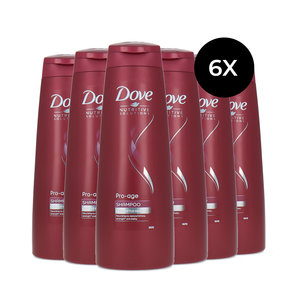 Pro-Age Shampoo - 6x 250 ml (voor dun, futloos haar)