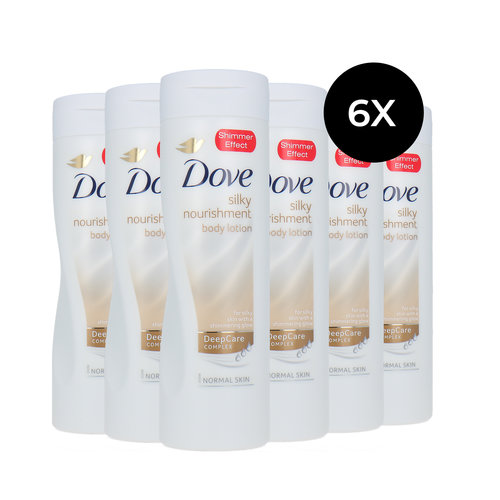 Dove Silky Nourishment Body Lotion - 6 x 250 ml