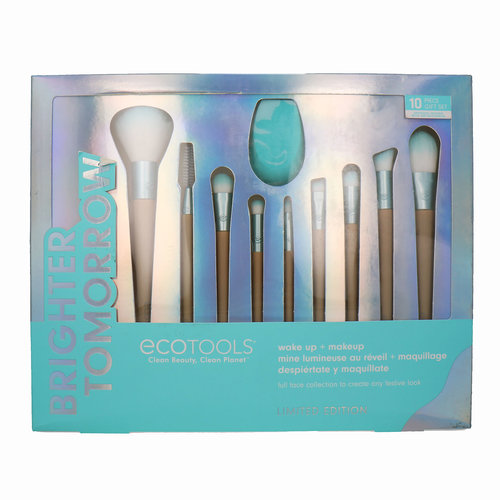 Ecotools Brighter Tomorrow Makeup + Wake Up Brush Set