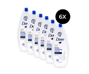 Dove Deeply Nourishing Body Wash 6 x 225 ml online kopen bij Blisso