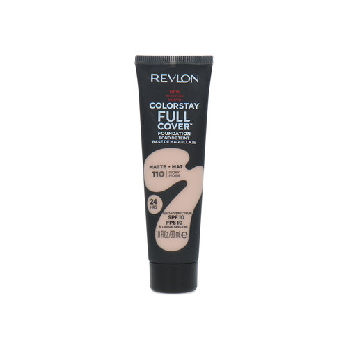 Revlon Colorstay Full Cover Matte Foundation - 110 Ivory (SPF 10)