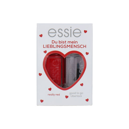 Essie Du Bist Mein Lieblingsmensch Cadeauset - Reallly Red-Good To Go