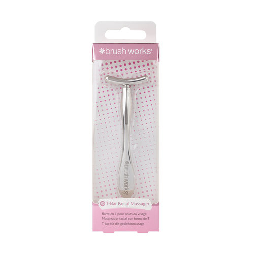 Brushworks T-Bar Facial Massager