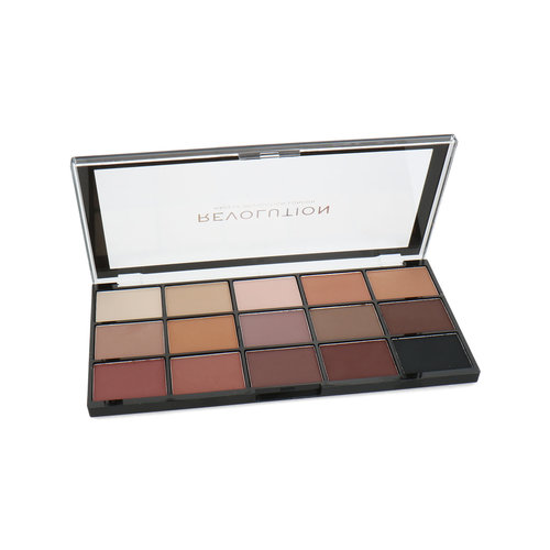 Makeup Revolution Re-Loaded Oogschaduw Palette - Basic Mattes (doosje met krasjes)