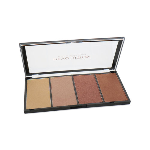 Makeup Revolution Reloaded Bronzing Palette - Lustre Lights Heatwave (doosje met krasjes)