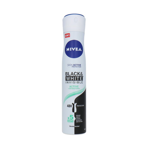 Nivea Black & White Invisible Deo Spray - 200 ml