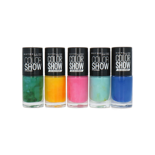 Maybelline Color Show Nagellak - Set 4 (set van 5)