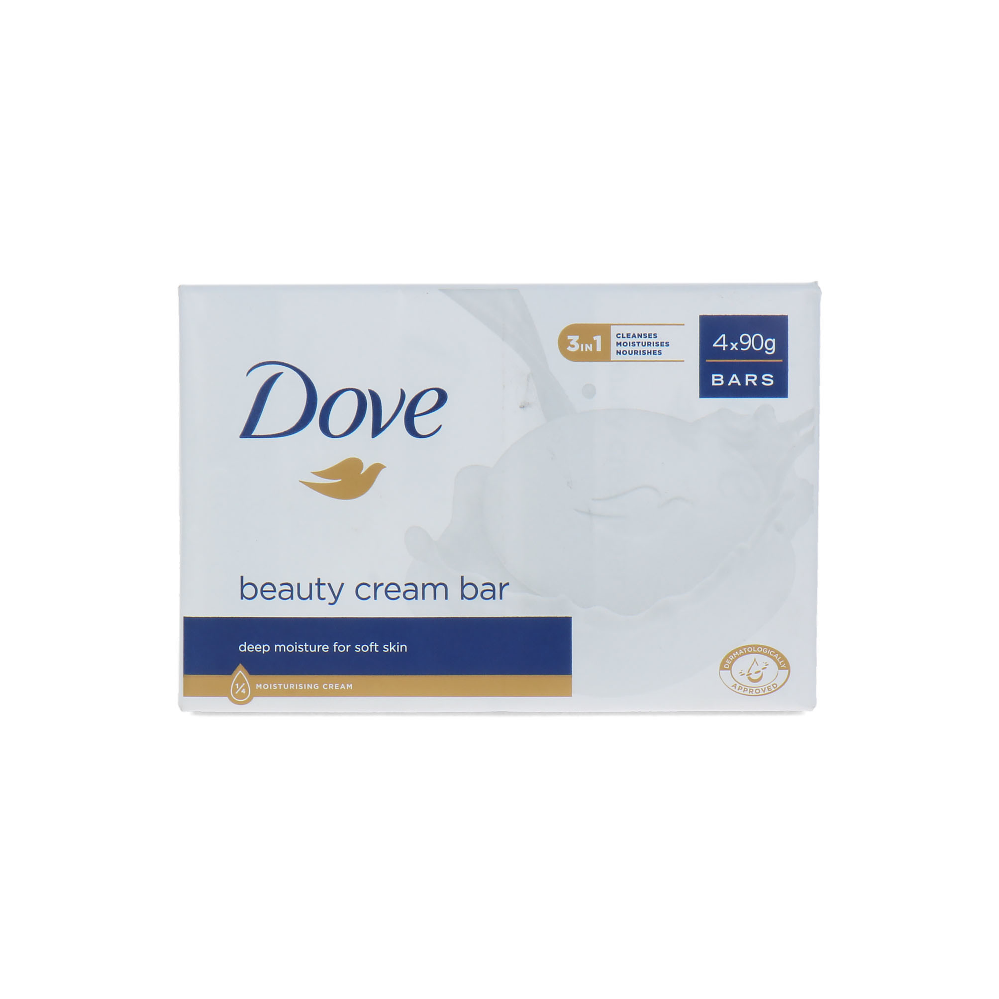 Dove Beauty Cream Bar 4 x 90 g Deep Moisture online kopen