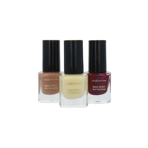 Max Factor Mini Nagellak Set 4 - 3 x 4,5 ml (set van 3)