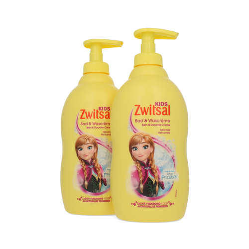 Zwitsal Bad & Wascrème Frozen - 2 x 400 ml