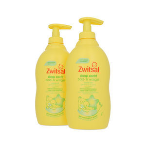 Slaap Zacht Bad- & Wasgel - 2 x 400 ml