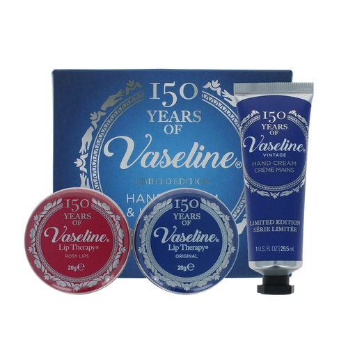 Vaseline Hand Cream & Lip Therapy Cadeauset - Limited Edition