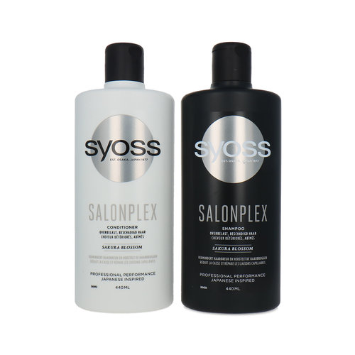 Syoss Salonplex Shampoo + Conditioner - 2 x 440 ml