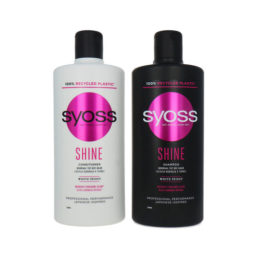 Syoss Shine Shampoo + Conditioner - 2 x 440 ml