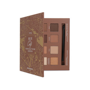 Rue du Café 4 in 1 Oogschaduw Palette - Chocolate Nude Edition