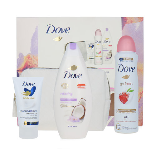Dove Favourites Selection With Beauty Bag Cadeauset