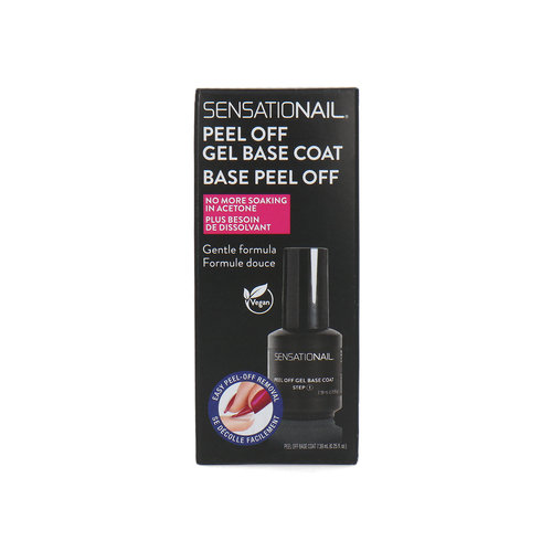 Sensationail Peel Off Gel Base Coat - 71791 Sensationail Peel Off Gel Base Coat - 71791