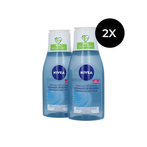 Oogmake-up Remover Extra Mild - 2 x 125 ml