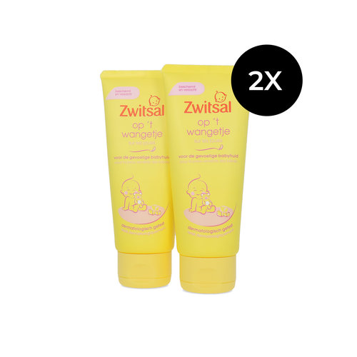 Zwitsal Op 't Wangetje Gezichtscrème - 2 x 100 ml