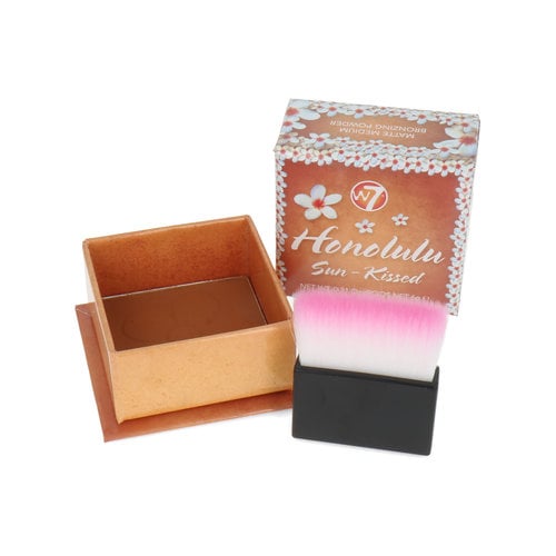 W7 Honolulu Matte Medium Bronzing Poeder - Sun-Kissed