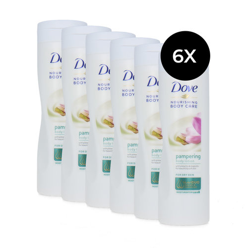 Dove Nourishing Body Care Pampering Pistachio & Magnolia Body Lotion - 250 ml (set van 6)