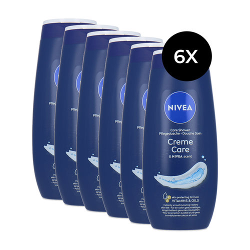 Nivea Creme Care & Nivea Scent Shower Gel - 250 ml (set van 6)