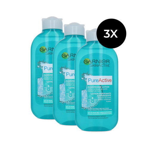 Garnier PureActive Purifying Lotion - 200 ml (set van 3)