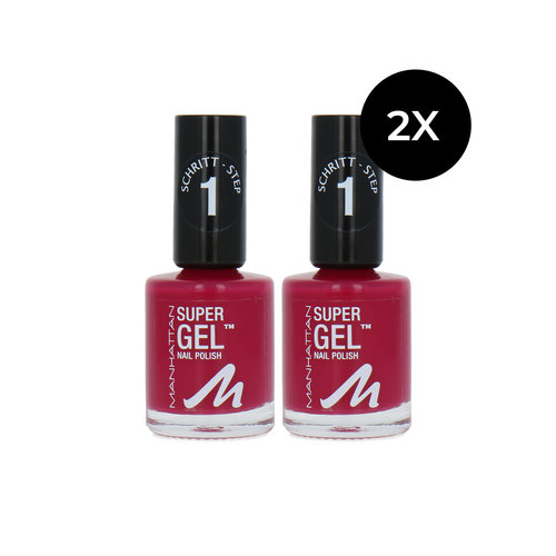 Manhattan Super Gel Nagellak - 375 Berry Love (set van 2)